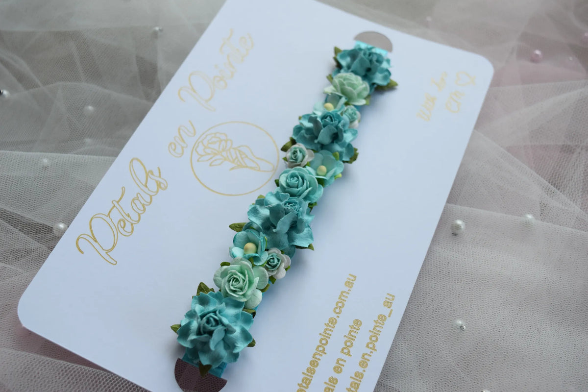 Aqua Dolce Bun Wrap - Petals en Pointe