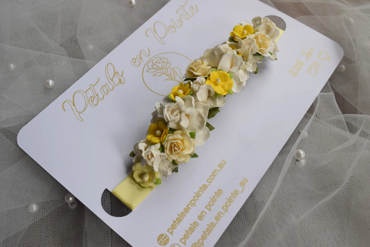 Buttercup Harmony Bun Wrap - Petals en Pointe