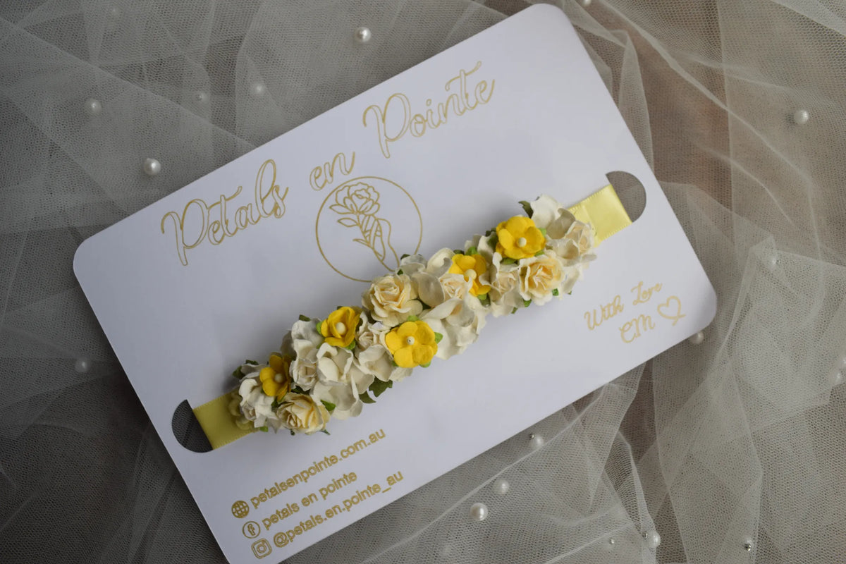 Buttercup Harmony Bun Wrap - Petals en Pointe