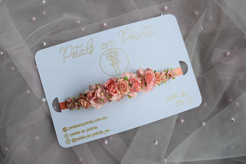 Coral Étude Bun Wrap - Petals en Pointe