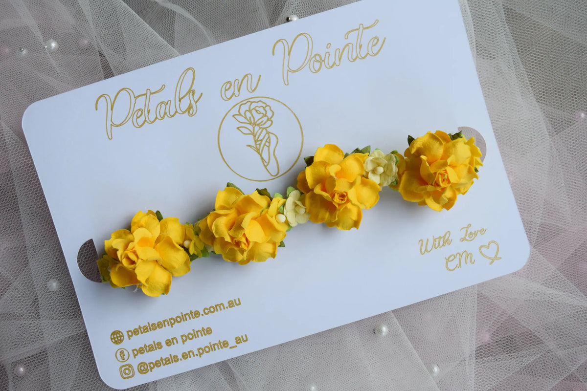 Golden Allegretto Bun Wrap - Petals en Pointe