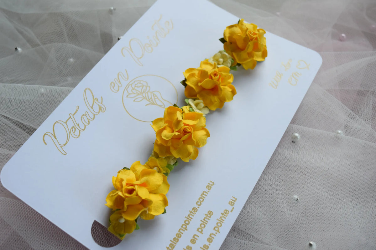 Golden Allegretto Bun Wrap - Petals en Pointe