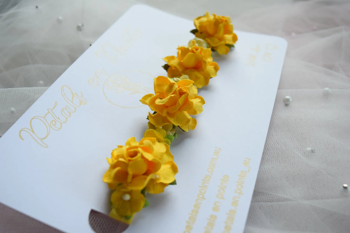 Golden Allegretto Bun Wrap - Petals en Pointe