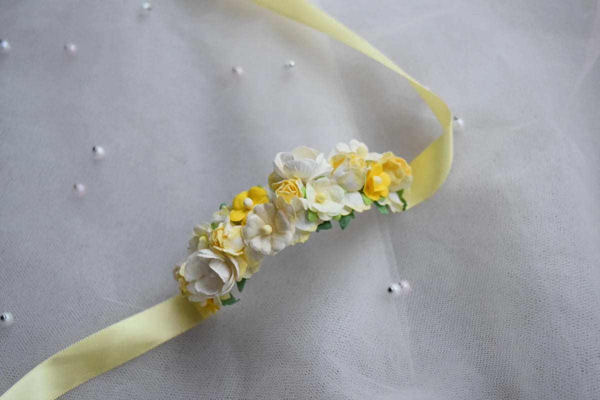 Golden Lumiere Bun Wrap - Petals en Pointe