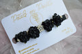 Noir Étoile Bun Wrap - Petals en Pointe
