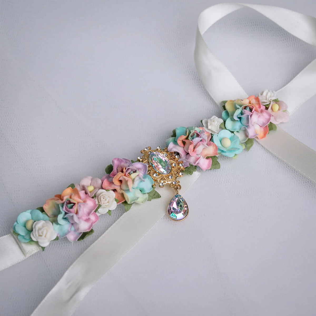 Pastel Harmonie Bun Wrap - Petals en Pointe