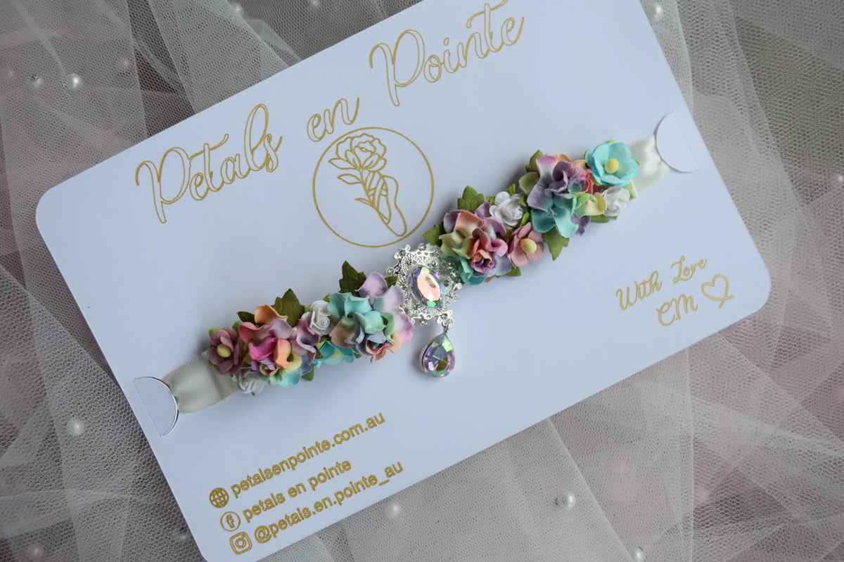 Pastel Rêverie Bun Wrap - Petals en Pointe