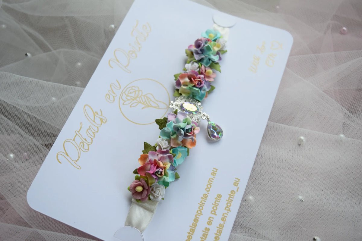 Pastel Rêverie Bun Wrap - Petals en Pointe