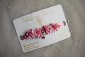 Rose Eclat Bun Wrap - Petals en Pointe